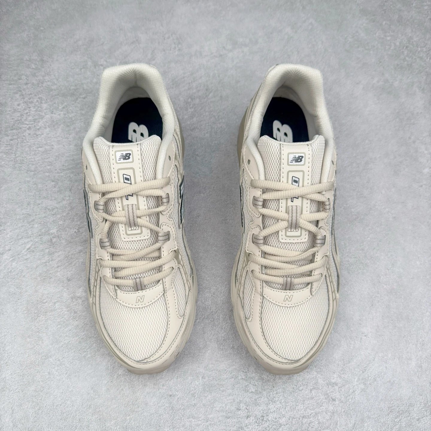 Retro Dad Sneakers Running Shoes Bone White - Gallery Image 2 - Detailed View