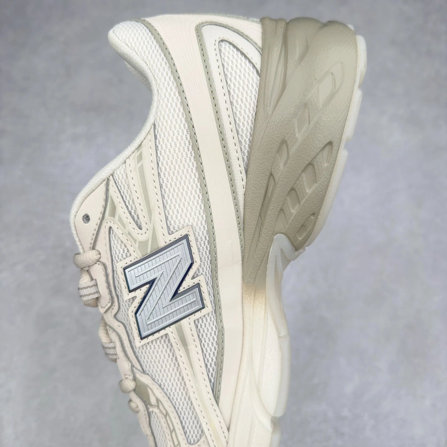 Retro Dad Sneakers Running Shoes Bone White - Gallery Image 7 - Detailed View