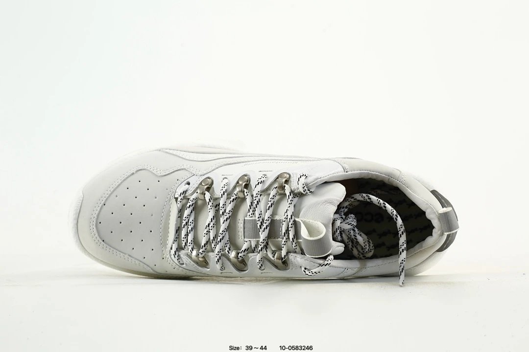 Leather Trail Sneakers Outdoor Athletic Dove - Gallery Image 4 - Detailed View