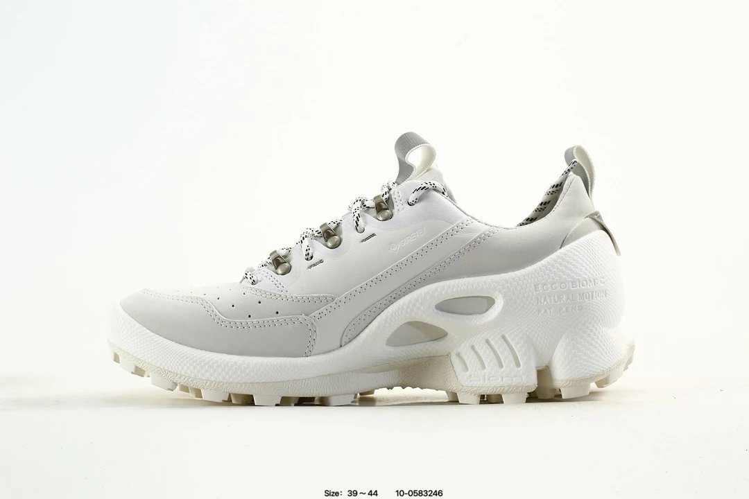 Leather Trail Sneakers Outdoor Athletic Dove - Gallery Image 3 - Detailed View