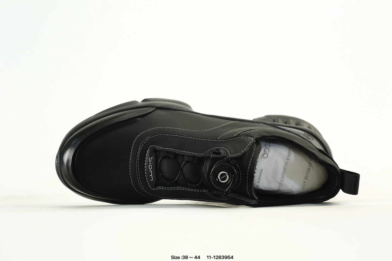 ECCO Biom Casual Sneakers Black - Gallery Image 4 - Detailed View