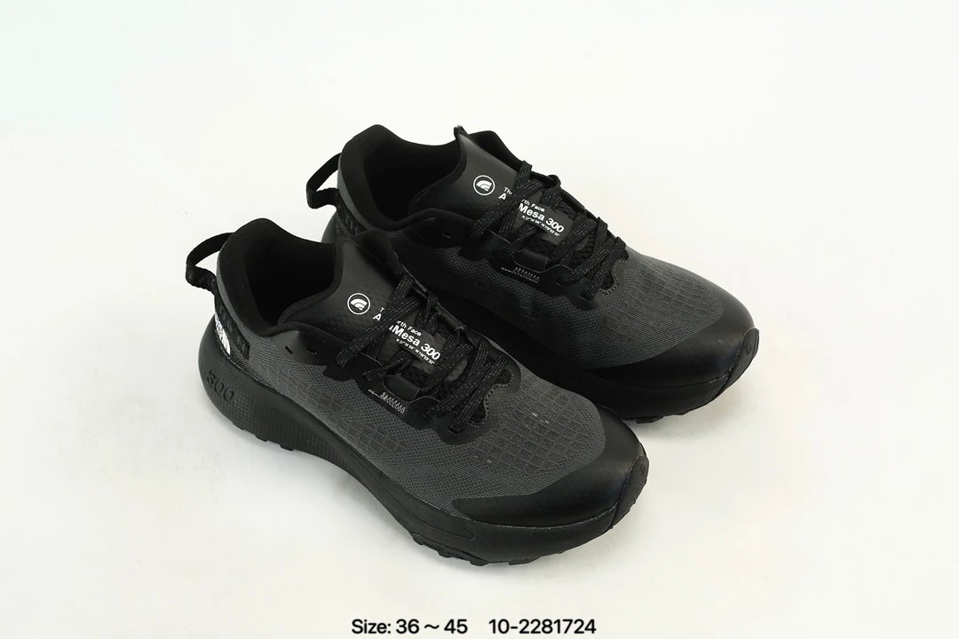 Breathable Mesh Running Shoes Athletic Sneakers - Onyx - Gallery Image 8 - Detailed View