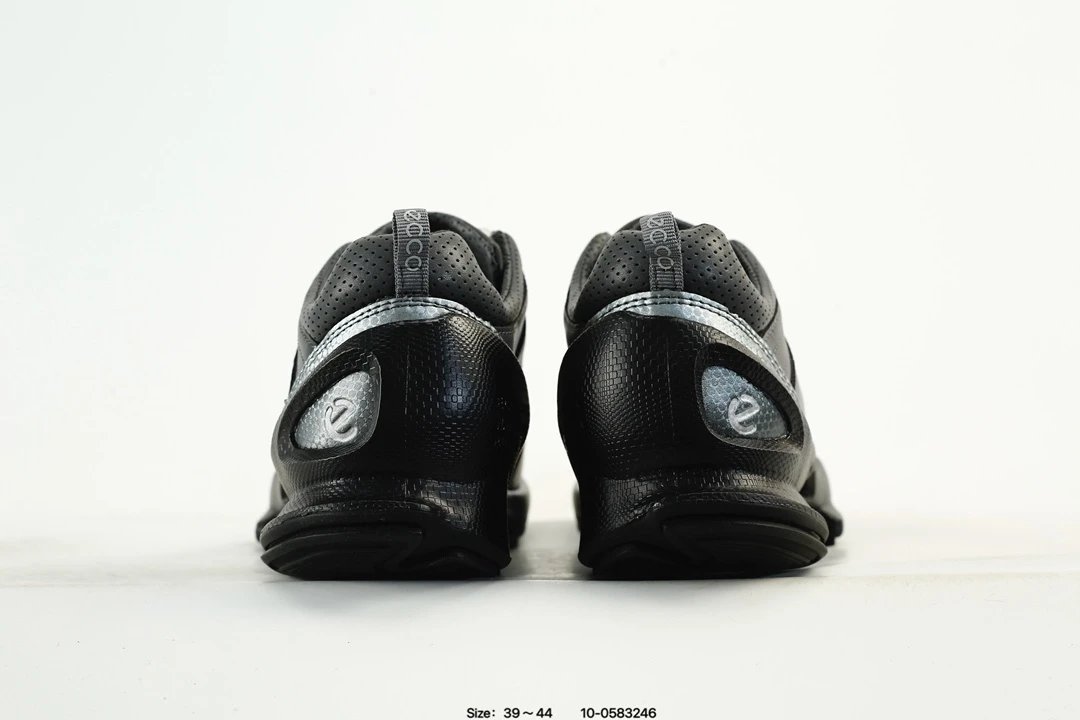 Leather Casual Sport Shoes Athletic Graphite - Gallery Image 8 - Detailed View