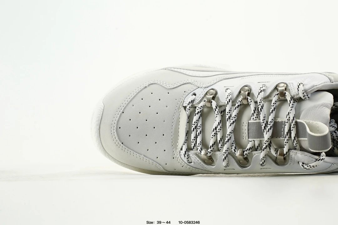 Leather Trail Sneakers Outdoor Athletic Dove - Gallery Image 5 - Detailed View