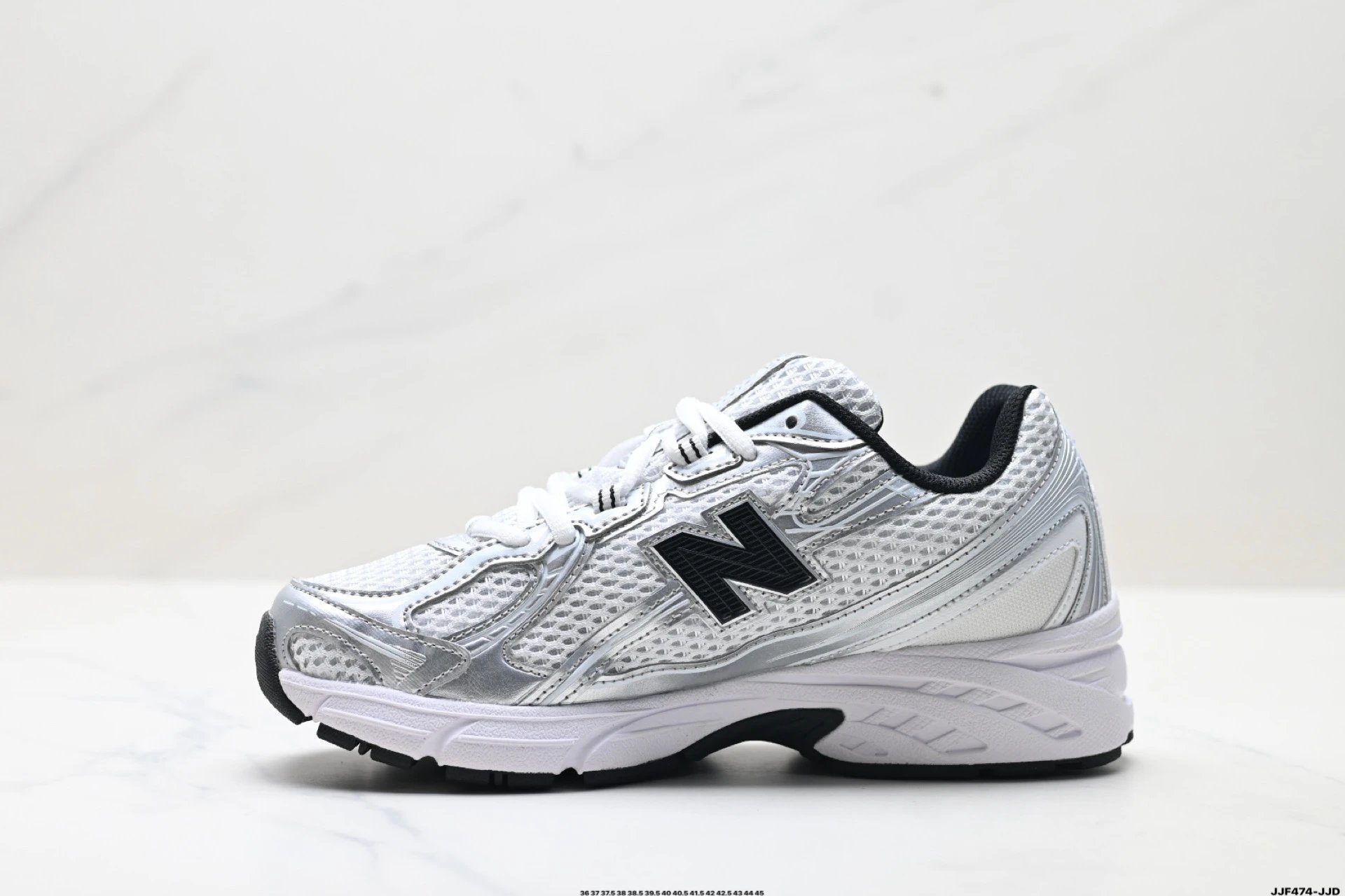 Retro Runner Shoes Sport Silver - Gallery Image 4 - Detailed View