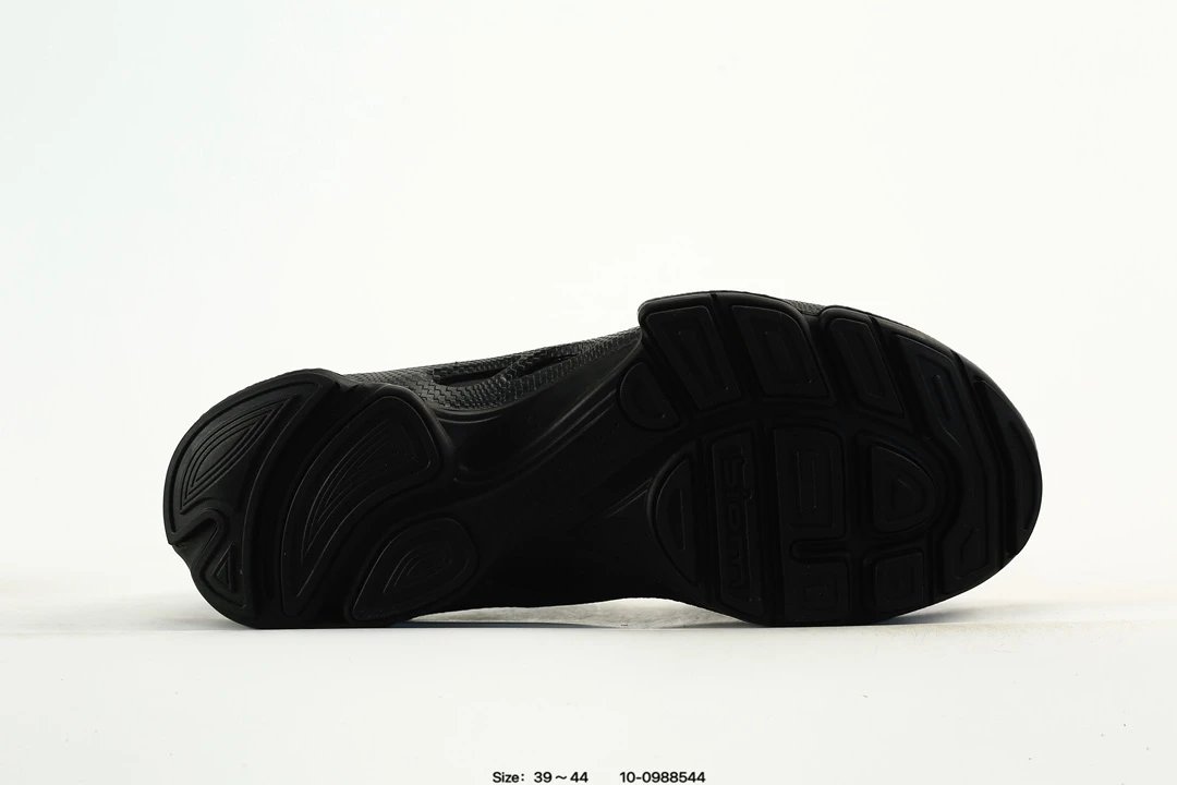 Leather Casual Running Shoes Classic Sneakers - Onyx - Gallery Image 7 - Detailed View
