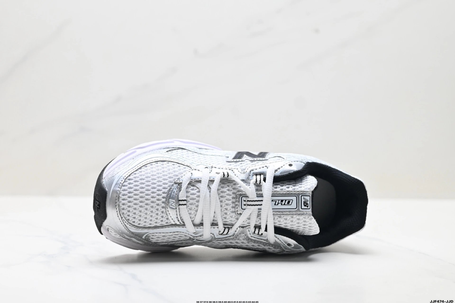 Retro Runner Shoes Sport Silver - Gallery Image 3 - Detailed View