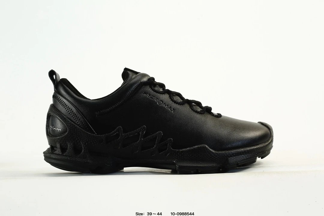 Leather Casual Running Shoes Ash - Gallery Image 3 - Detailed View