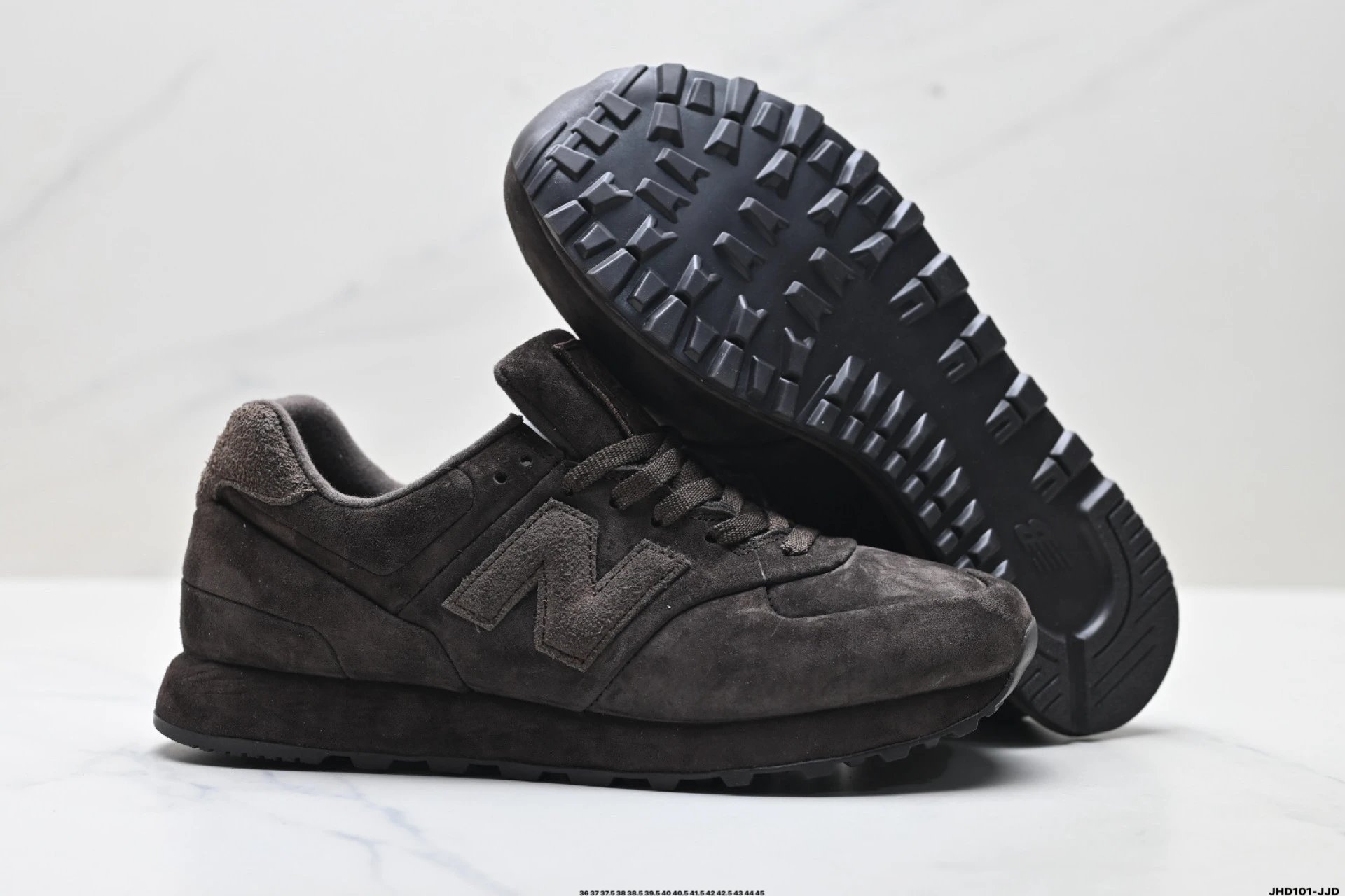 Suede Retro Running Shoes Sneakers Shadow - Gallery Image 5 - Detailed View