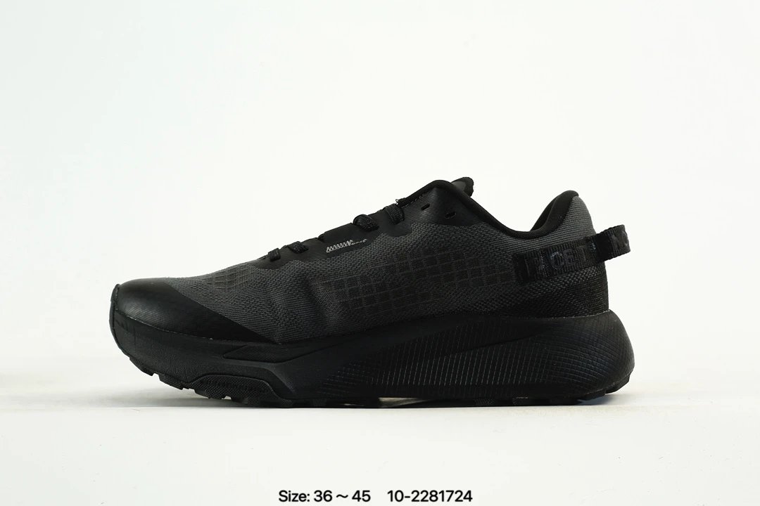 Breathable Mesh Running Shoes Athletic Sneakers - Onyx - Gallery Image 3 - Detailed View