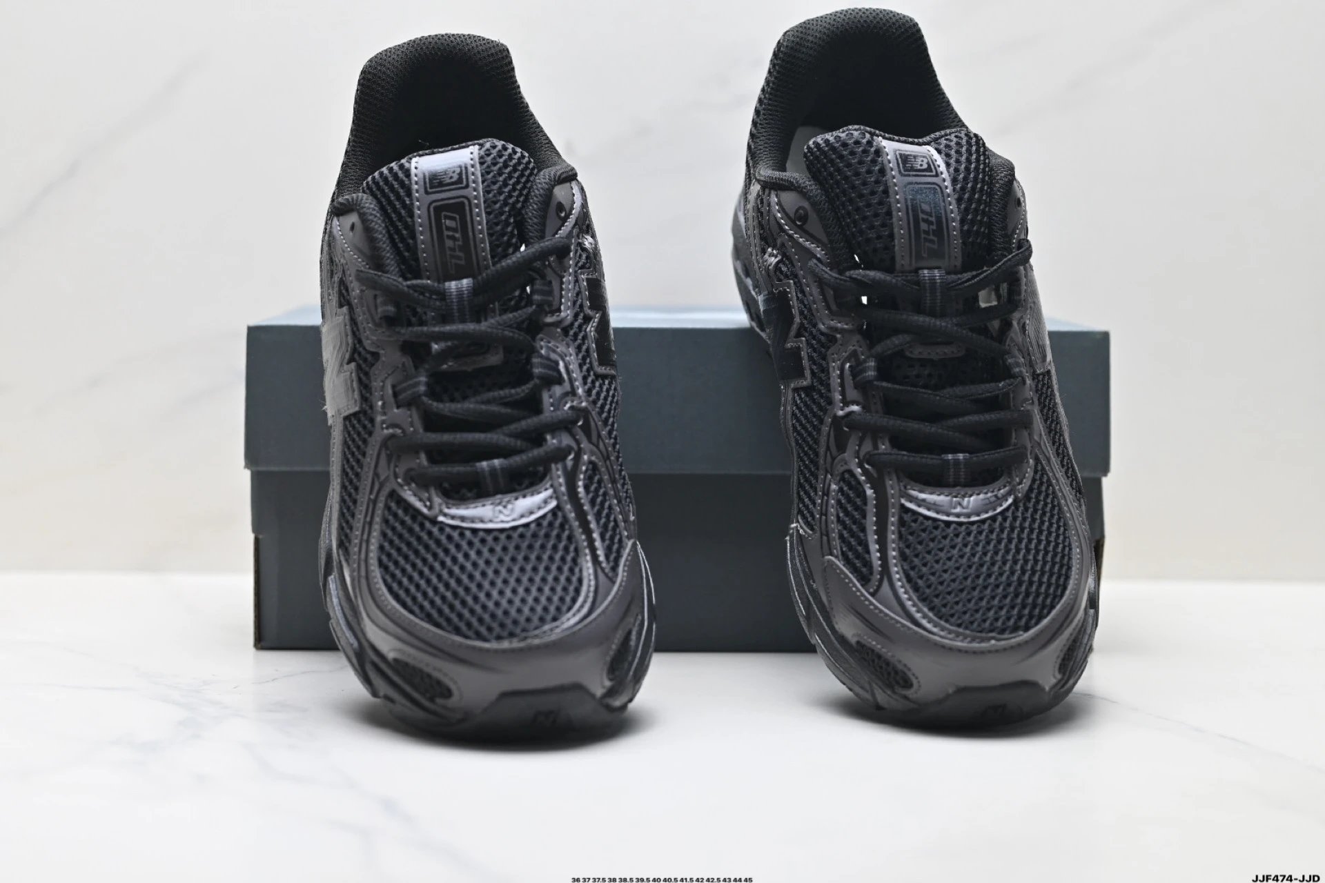 Retro Running Shoes Breathable Sneakers Onyx - Gallery Image 7 - Detailed View