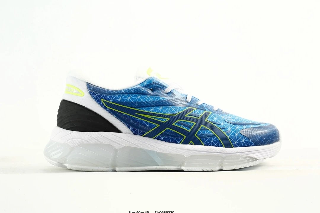 Asics GEL-Quantum 360 VIII Blue Running Shoes - Gallery Image 1 - Detailed View