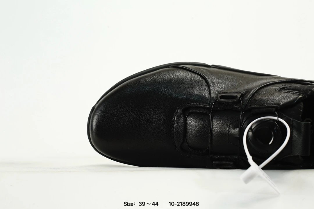 ECCO Leather Comfort Shoes Black - Gallery Image 6 - Detailed View