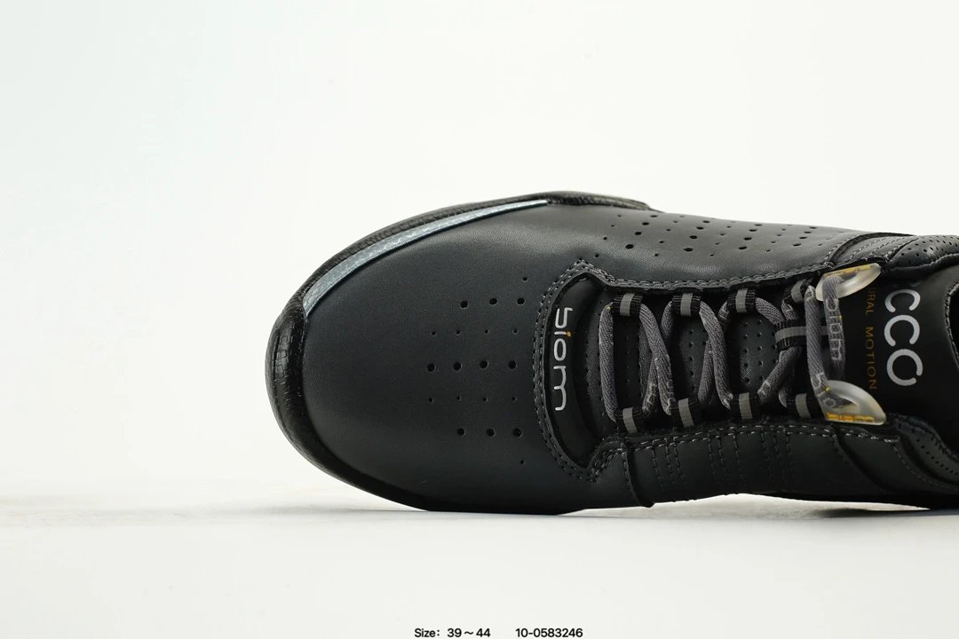 Leather Casual Sport Shoes Athletic Graphite - Gallery Image 6 - Detailed View