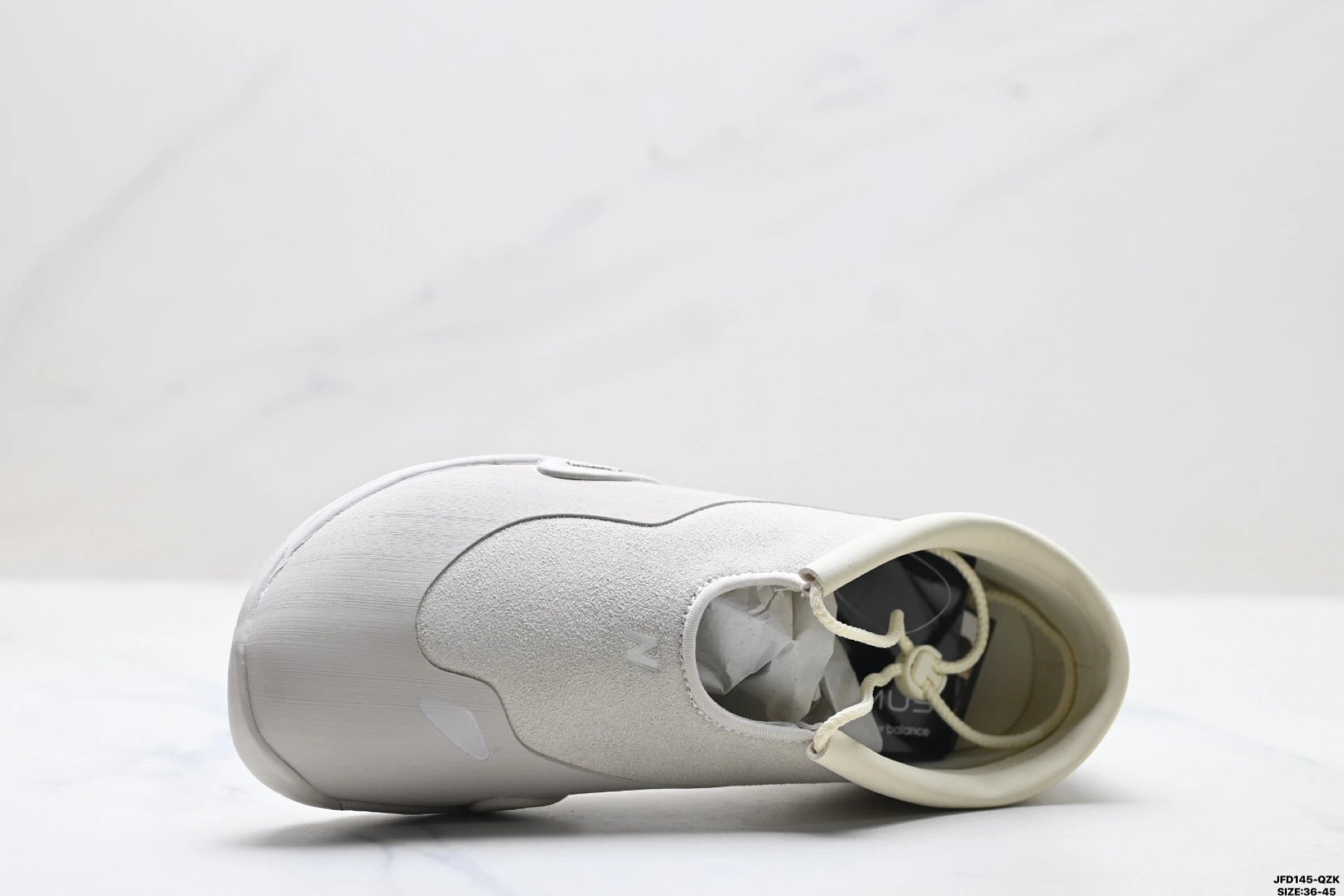 TDS MT10T V1 Low Top Durable Casual Slip-On Shoes Ivory - Gallery Image 2 - Detailed View