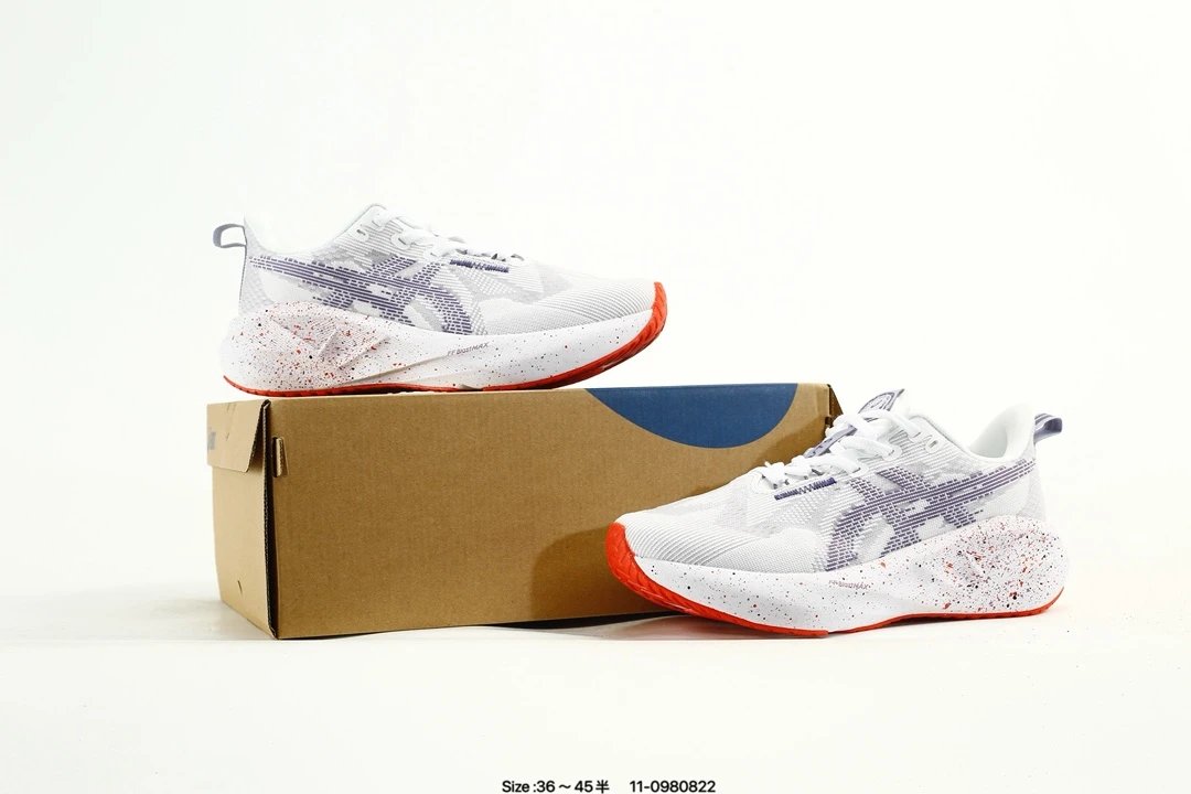 Asics GT-1000 13 GTX White Orange Running Shoes - Gallery Image 9 - Detailed View