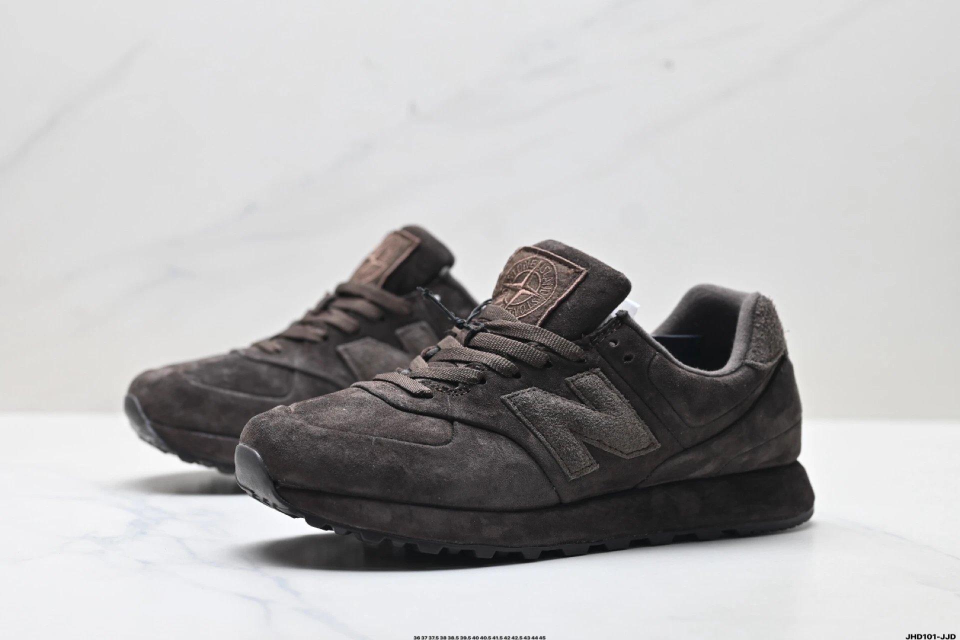 Suede Retro Running Shoes Sneakers Shadow - Gallery Image 4 - Detailed View