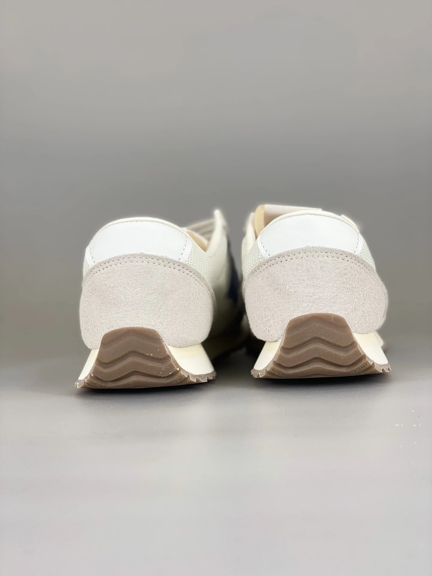 Suede Casual Low Top Sneakers Powder Blue - Gallery Image 4 - Detailed View