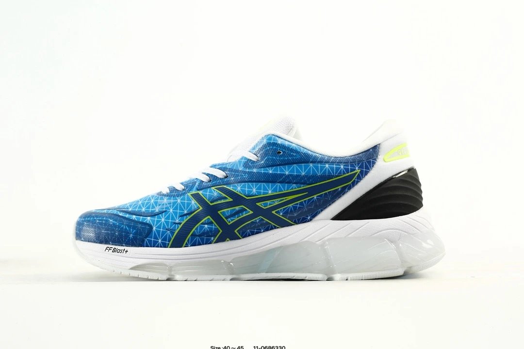 Asics GEL-Quantum 360 VIII Blue Running Shoes - Gallery Image 3 - Detailed View