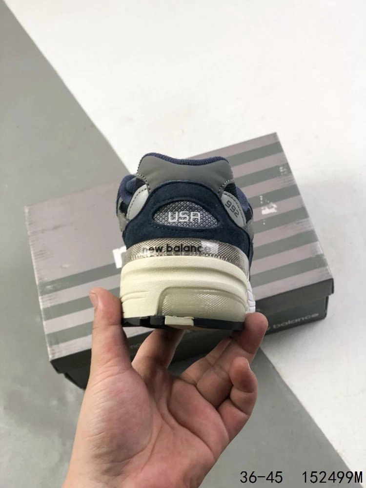 Retro Running Shoes Classic Sneakers Navy Eclipse - Gallery Image 9 - Detailed View