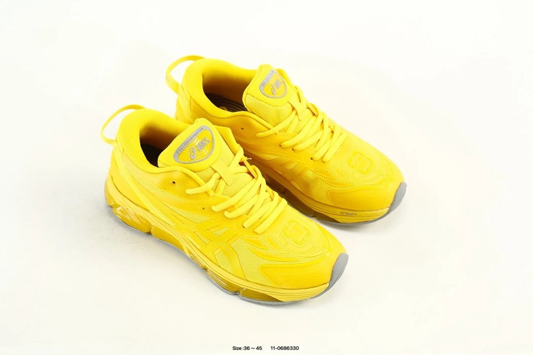 ASICS GEL-Quantum 360 VIII Yellow Running Shoes - Gallery Image 6 - Detailed View