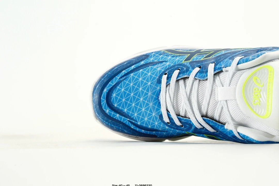 Asics GEL-Quantum 360 VIII Blue Running Shoes - Gallery Image 5 - Detailed View