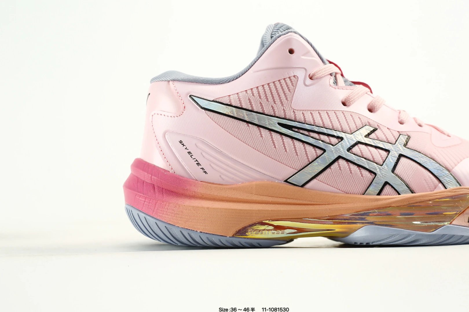 ASICS SKY ELITE FF Pink Training Shoes - Gallery Image 2 - Detailed View