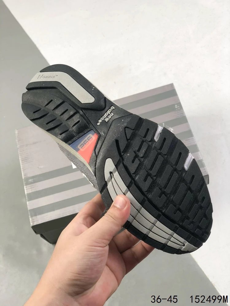 NB 992 Series Retro Running Shoes Suede Umber - Gallery Image 5 - Detailed View