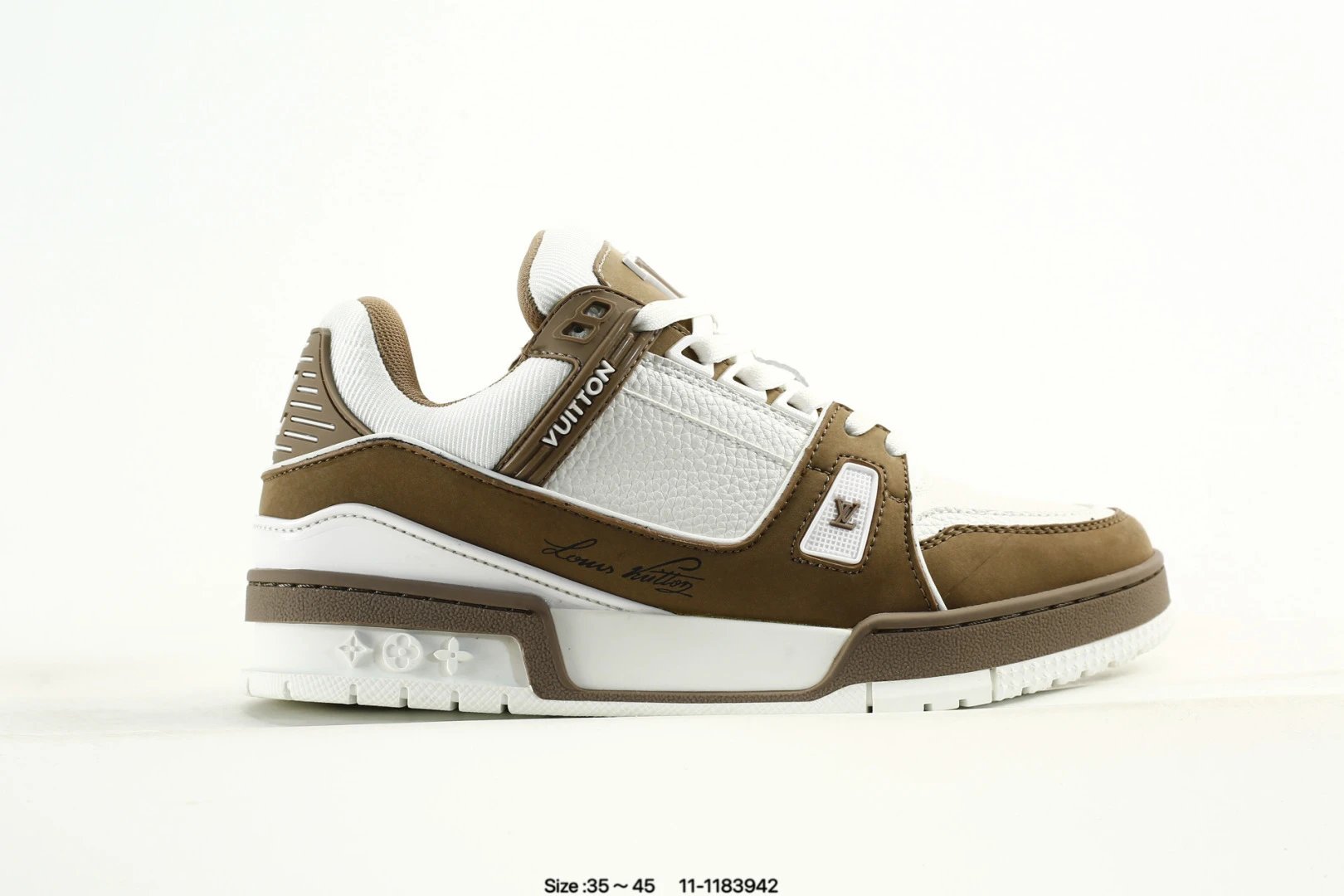 Luxury Leather Skate Sneakers Snake Year Edition in Neon Lime - Gallery Image 3 - Detailed View