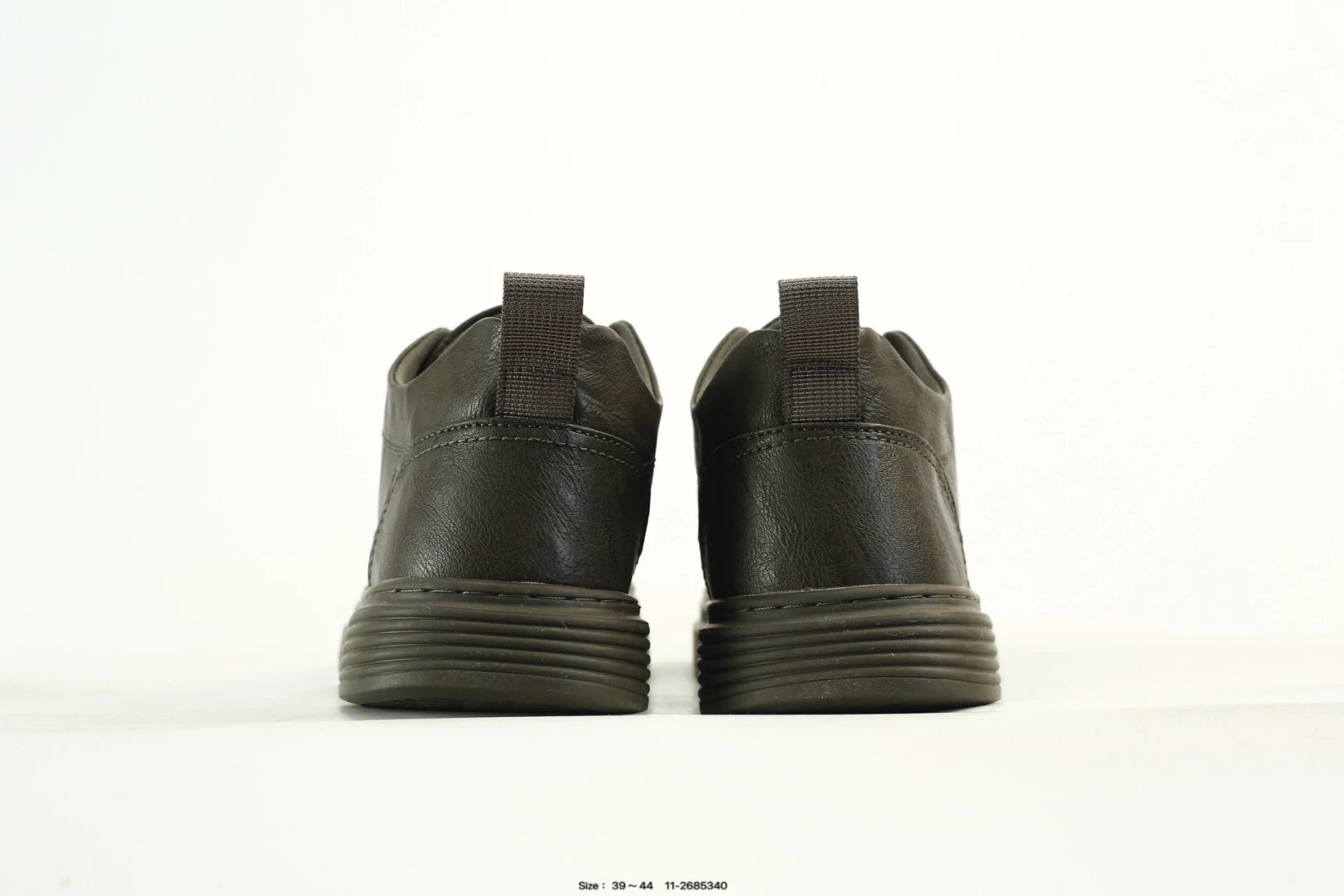 ECCO Thick Sole Casual Shoes Dark Olive - Gallery Image 7 - Detailed View