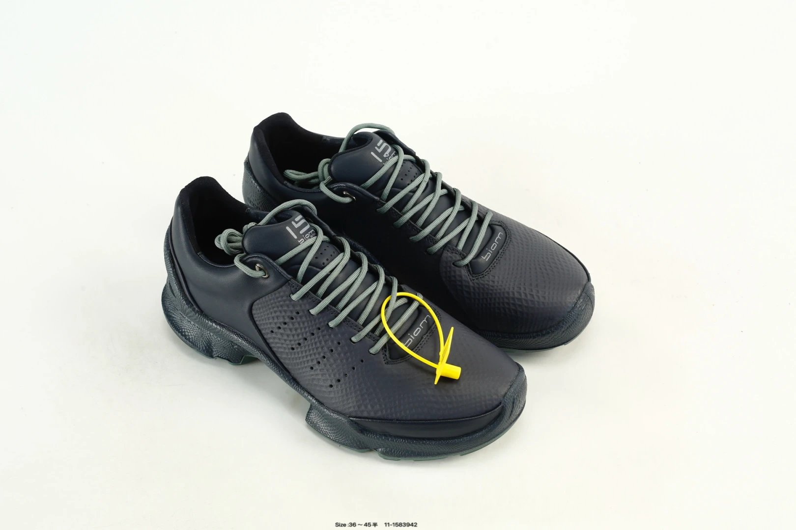 ECCO Biom Breathable Shoes Black - Gallery Image 8 - Detailed View