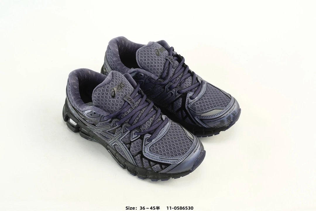 Asics Gel-Kayano 20 Running Shoes Grey - Gallery Image 8 - Detailed View
