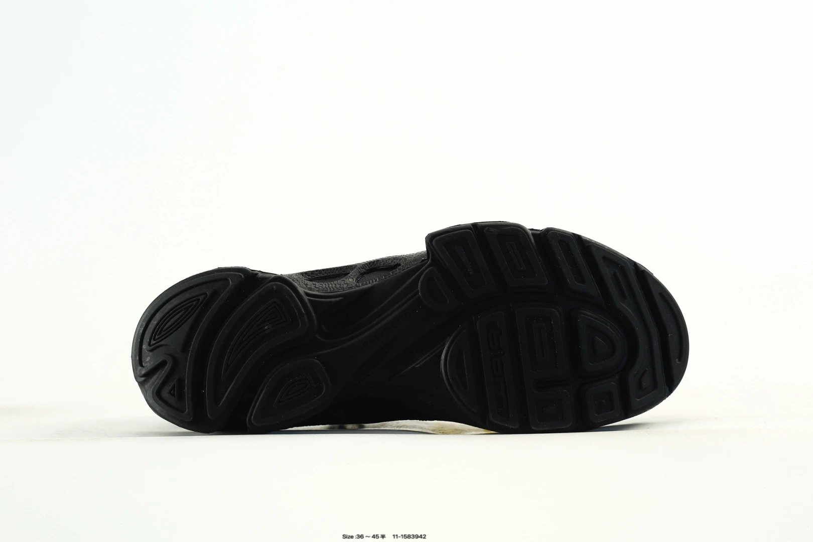 ECCO Breathable Leather Shoes Black - Gallery Image 6 - Detailed View