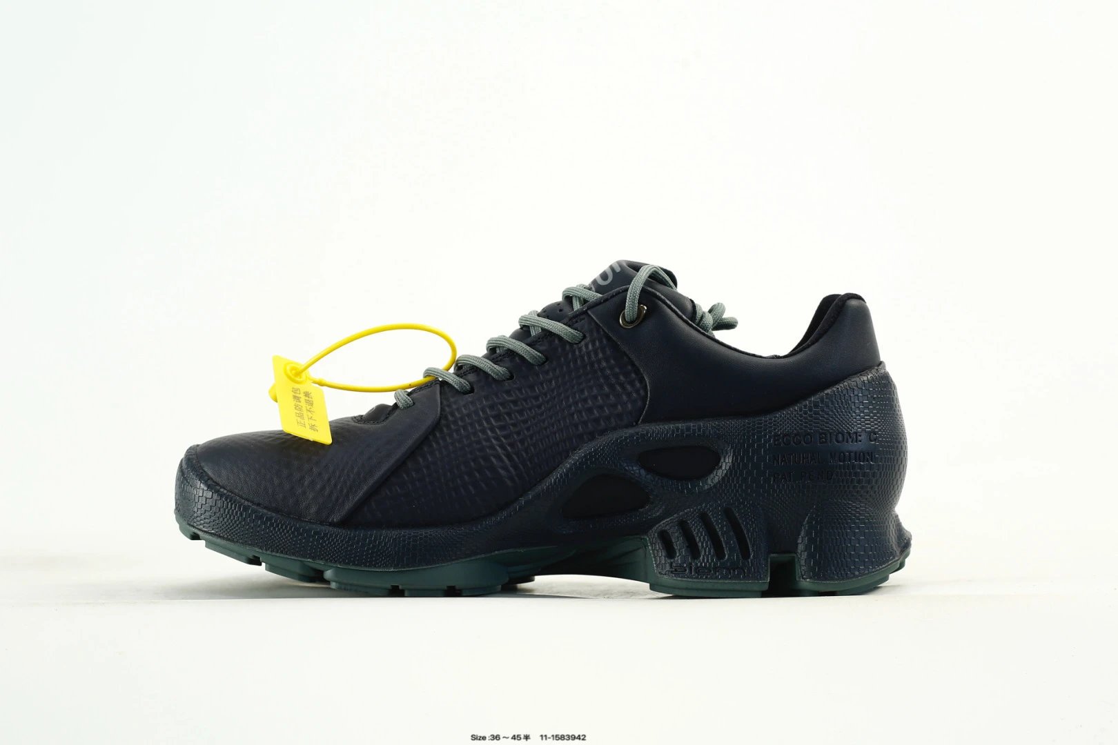 ECCO Biom Breathable Shoes Black - Gallery Image 3 - Detailed View