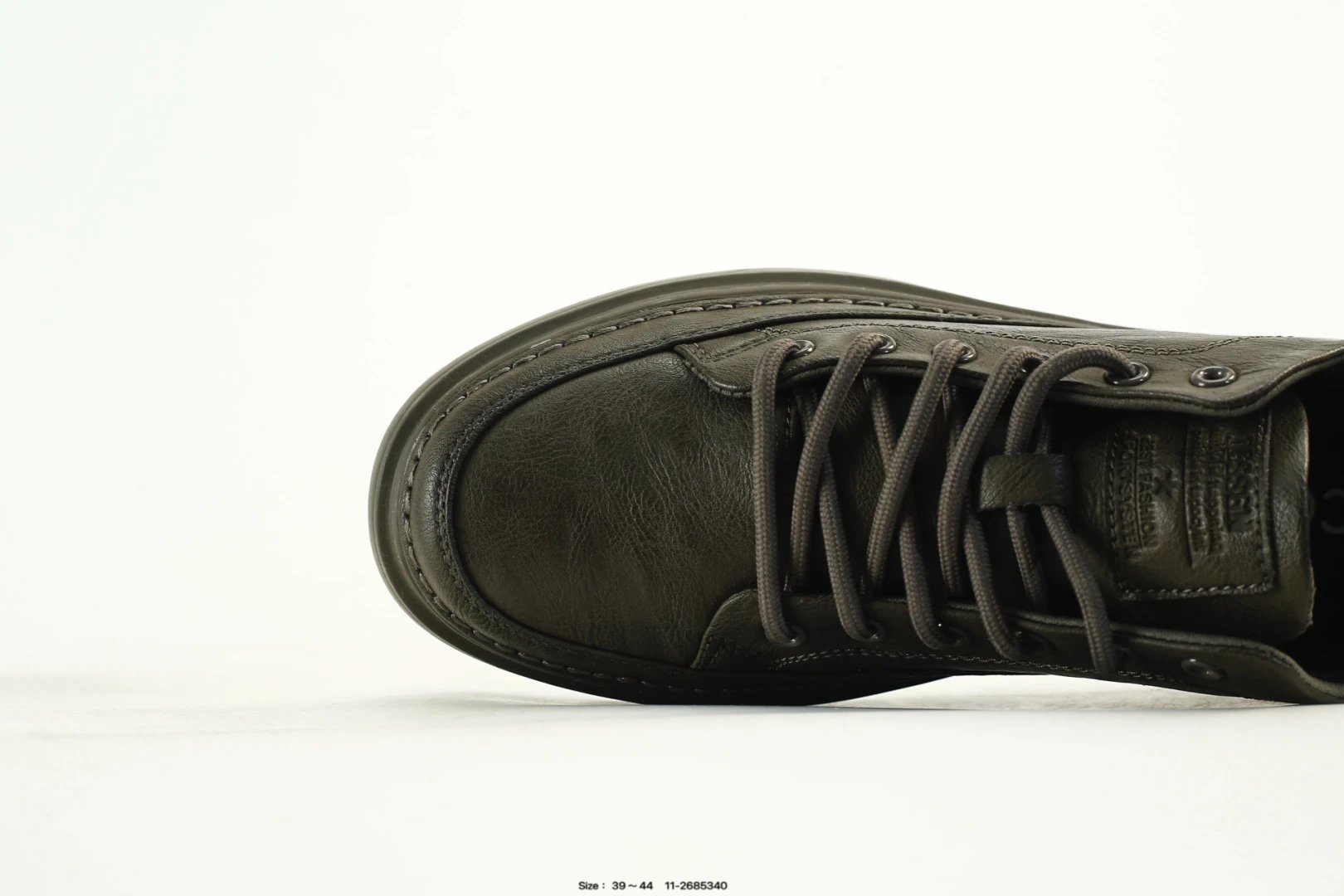 ECCO Thick Sole Casual Shoes Dark Olive - Gallery Image 5 - Detailed View
