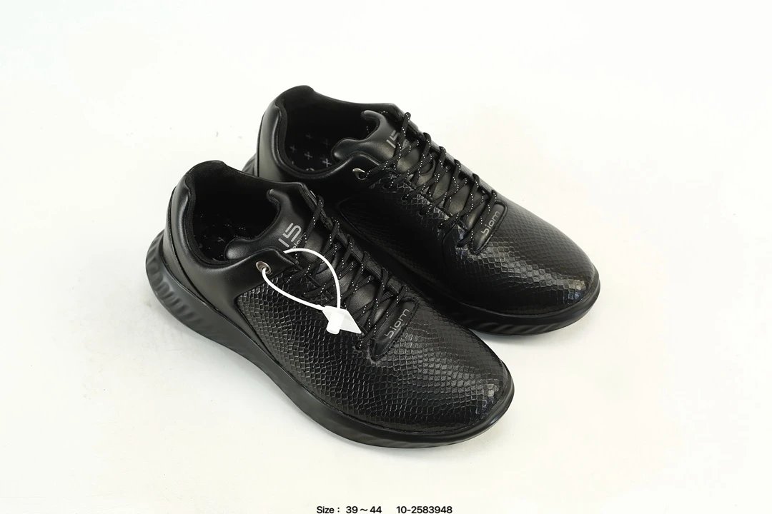 ECCO Biom Breathable Sneakers Black - Gallery Image 8 - Detailed View