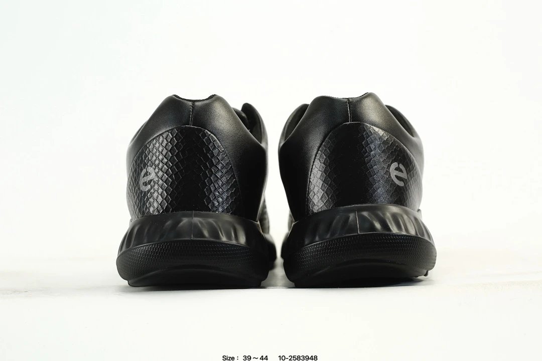 ECCO Biom Breathable Sneakers Black - Gallery Image 7 - Detailed View