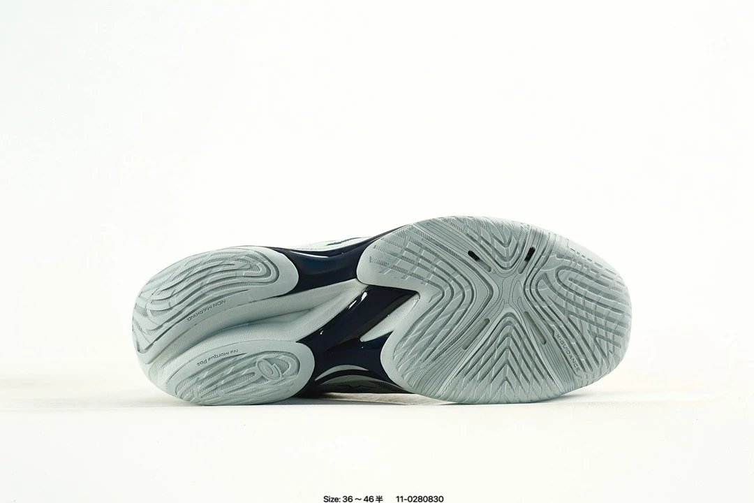 Asics Netburner Ballistic FF 4 White Sports Shoes - Gallery Image 6 - Detailed View