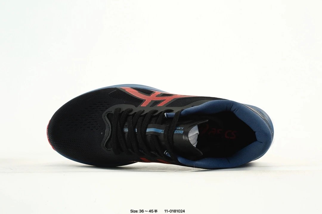 Asics Magic Speed 4 Running Shoes Black Multi - Gallery Image 3 - Detailed View