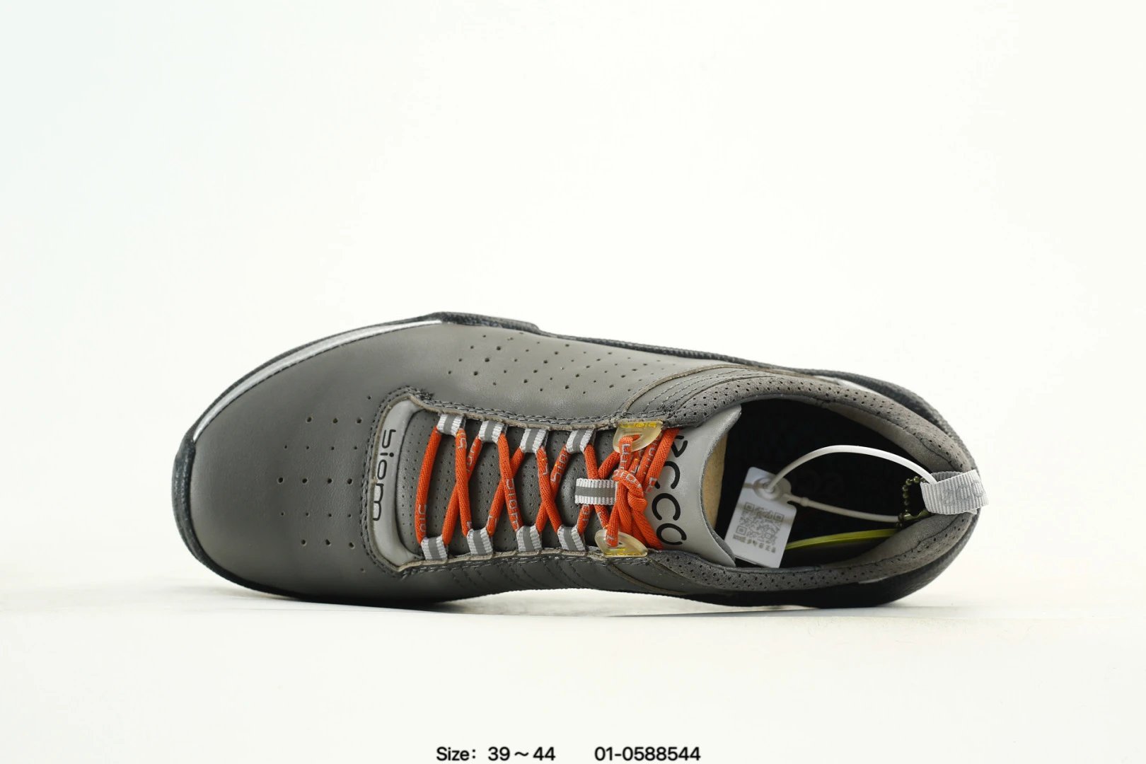 ECCO Leather Sneakers Multi-Color - Gallery Image 3 - Detailed View