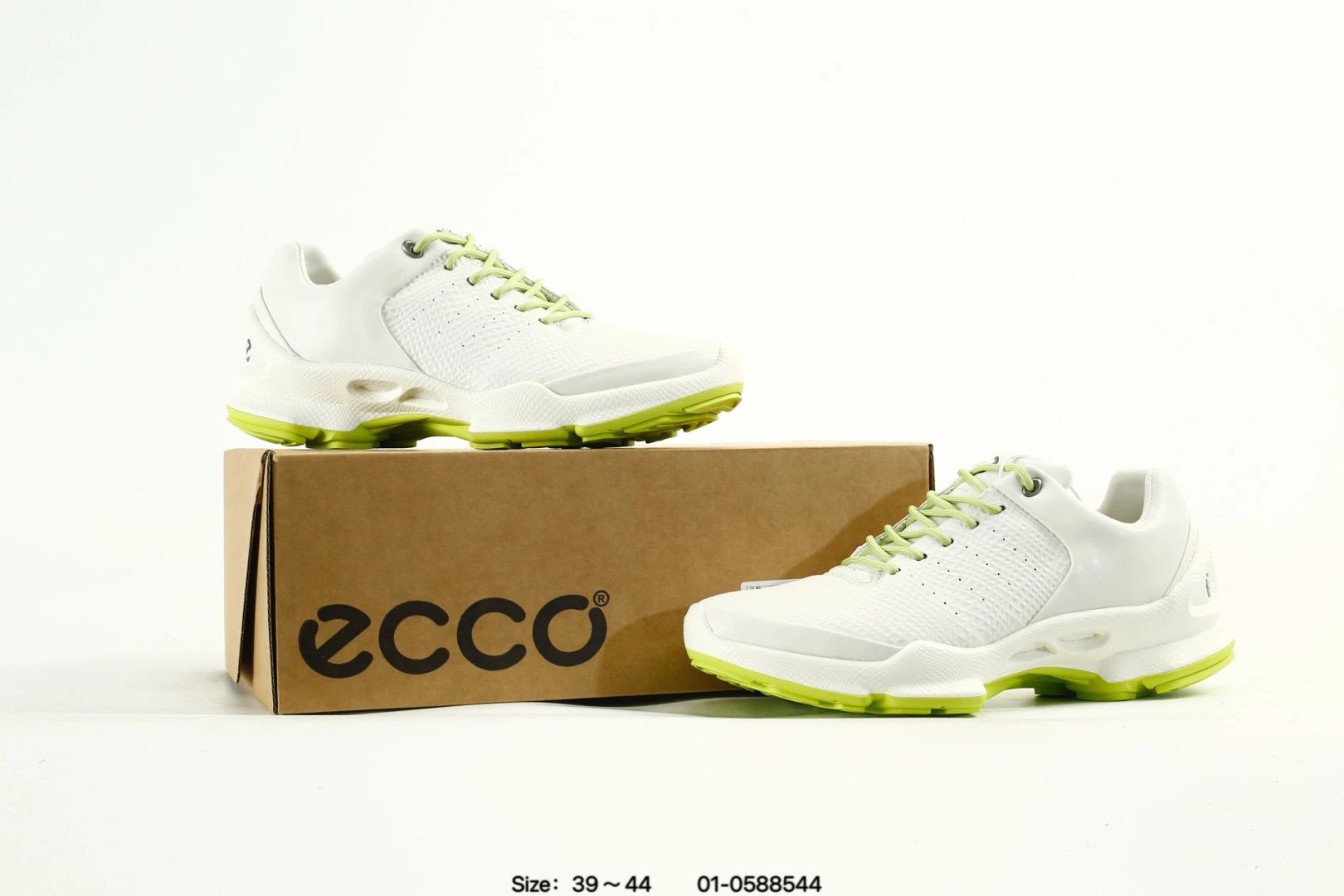 ECCO Leather Sneakers Multi-Color - Gallery Image 9 - Detailed View