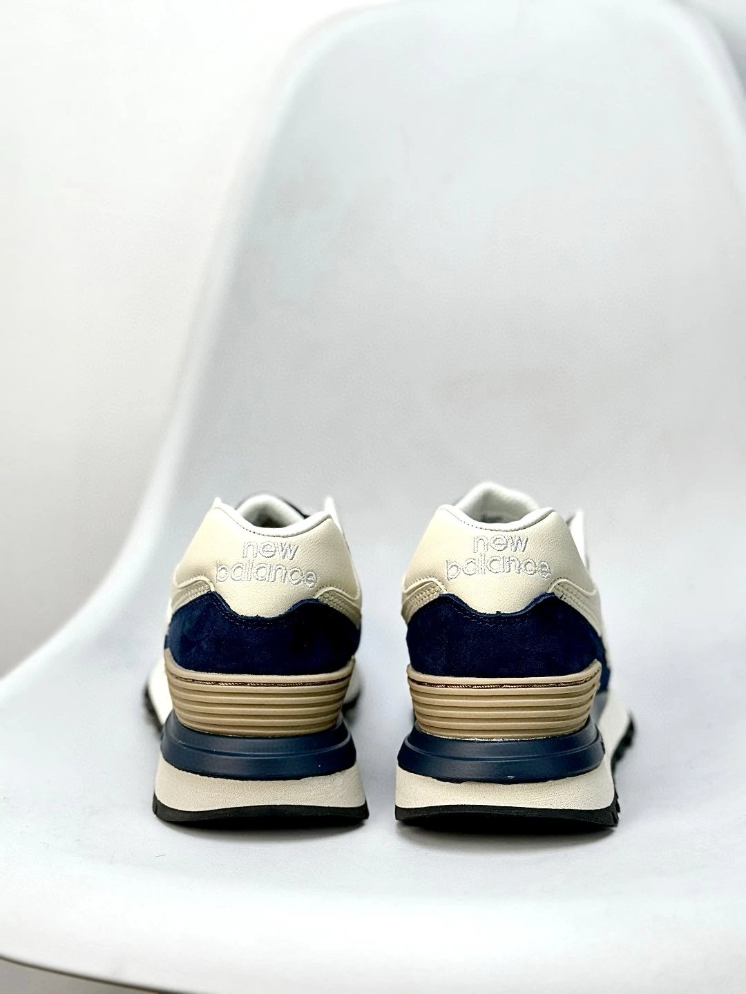 Suede Retro Running Shoes Navy Blazer - Gallery Image 5 - Detailed View