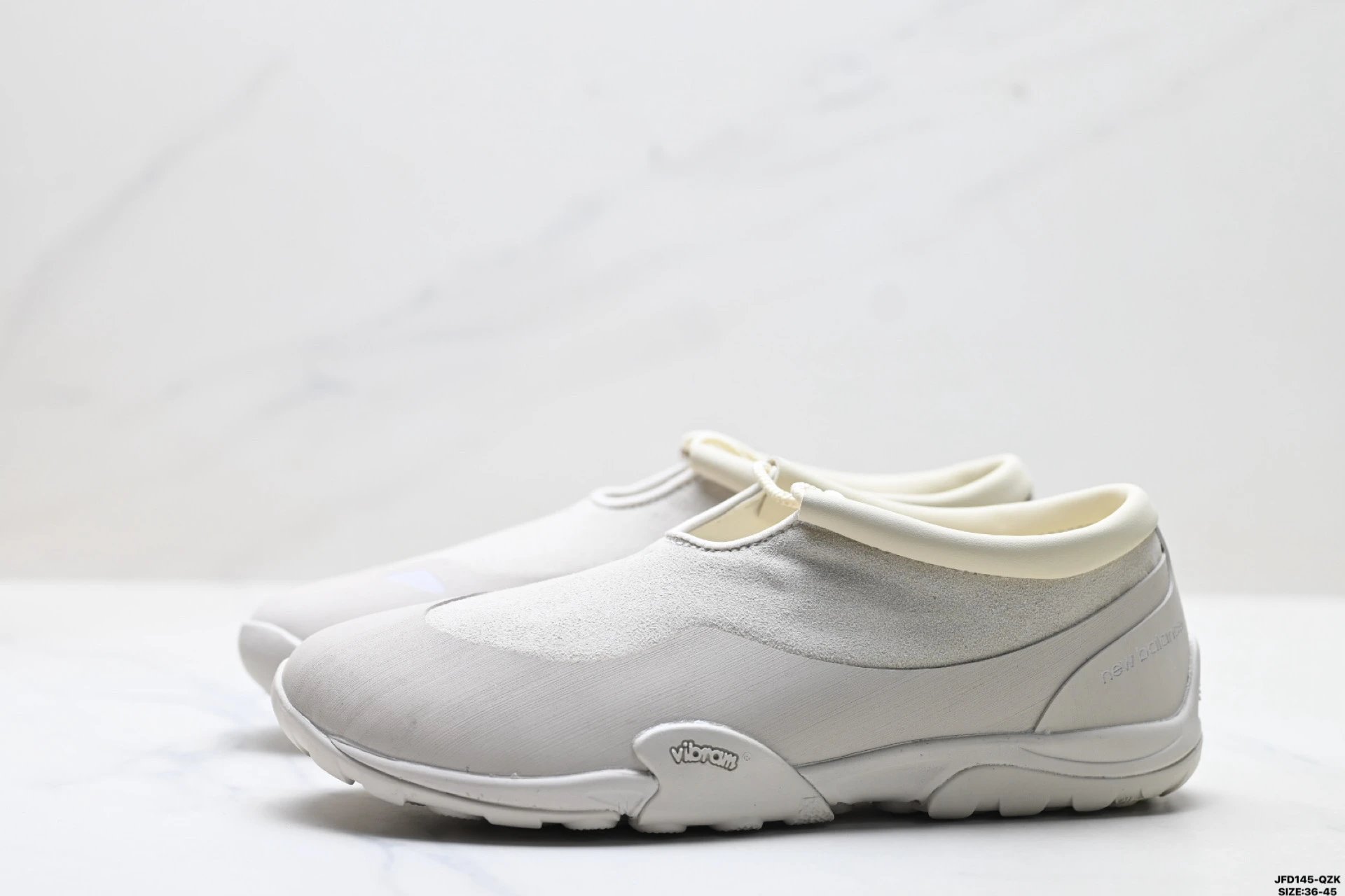 TDS MT10T V1 Low Top Durable Casual Slip-On Shoes Ivory - Gallery Image 4 - Detailed View