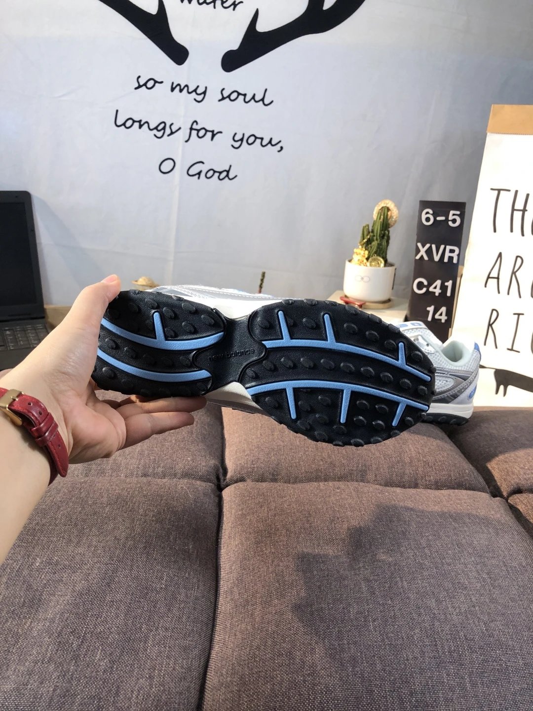 Retro Runner Dad Shoes Athletic Sneakers Cornflower - Gallery Image 9 - Detailed View