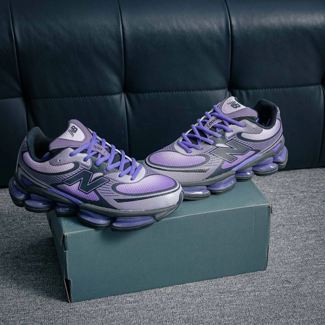 Retro NB 2000 Mesh Sneaker Casual Shoes Mauve - Gallery Image 3 - Detailed View