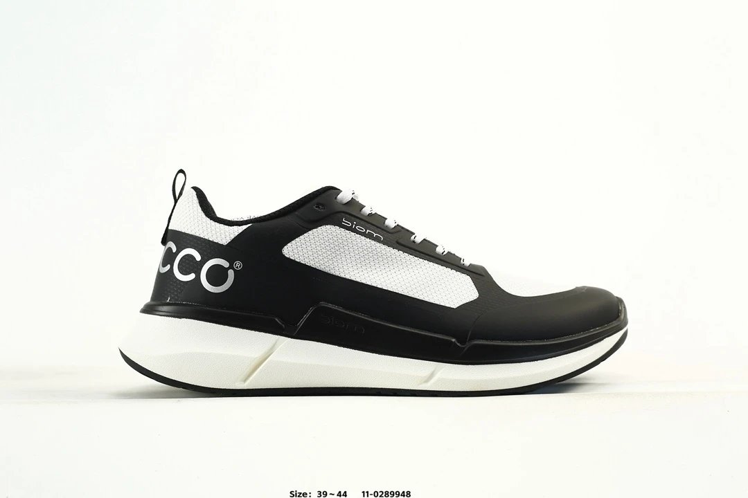 ECCO BIOM AEX Casual Sneakers Grey - Gallery Image 5 - Detailed View