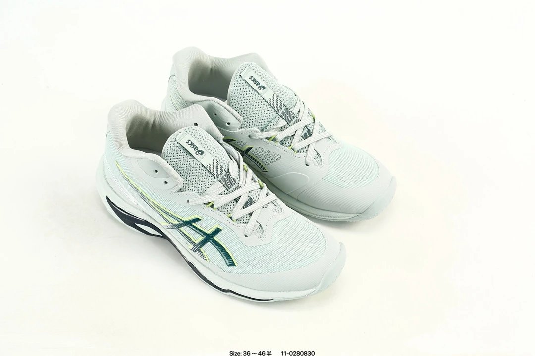 Asics Netburner Ballistic FF 4 White Sports Shoes - Gallery Image 8 - Detailed View