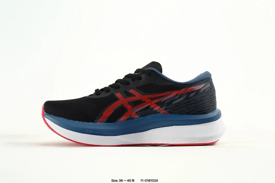 Asics Magic Speed 4 Running Shoes Black Multi - Gallery Image 2 - Detailed View