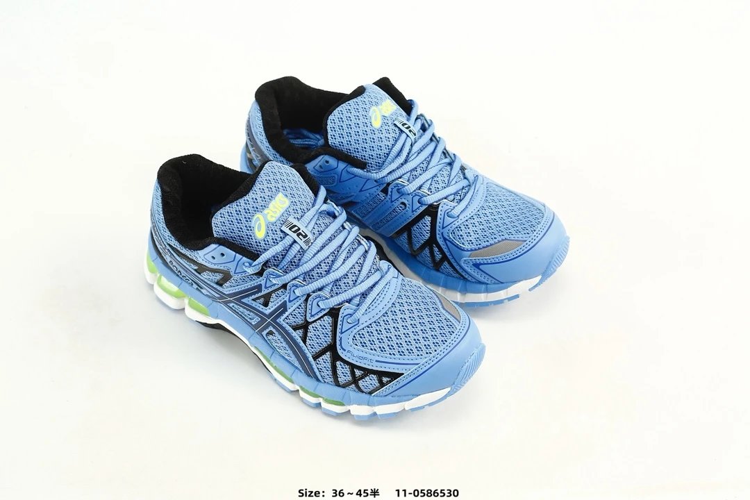Asics Gel-Kayano 20 Blue Running Shoes - Gallery Image 8 - Detailed View