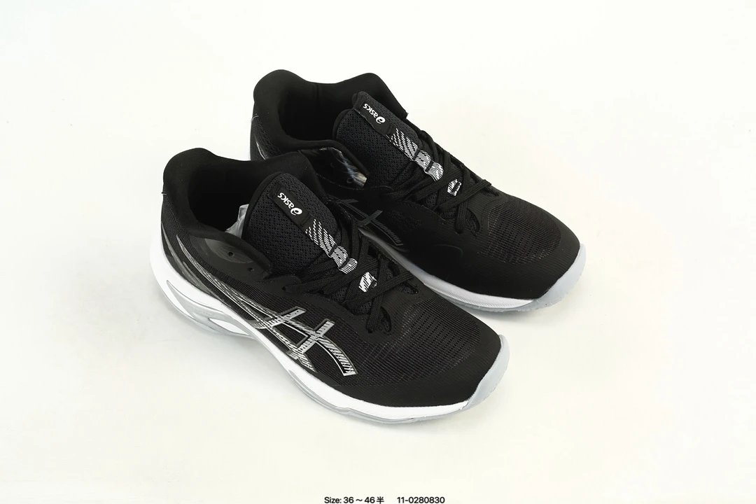 ASICS Netburner Ballistic FF 4 Black Training Shoes - Gallery Image 8 - Detailed View